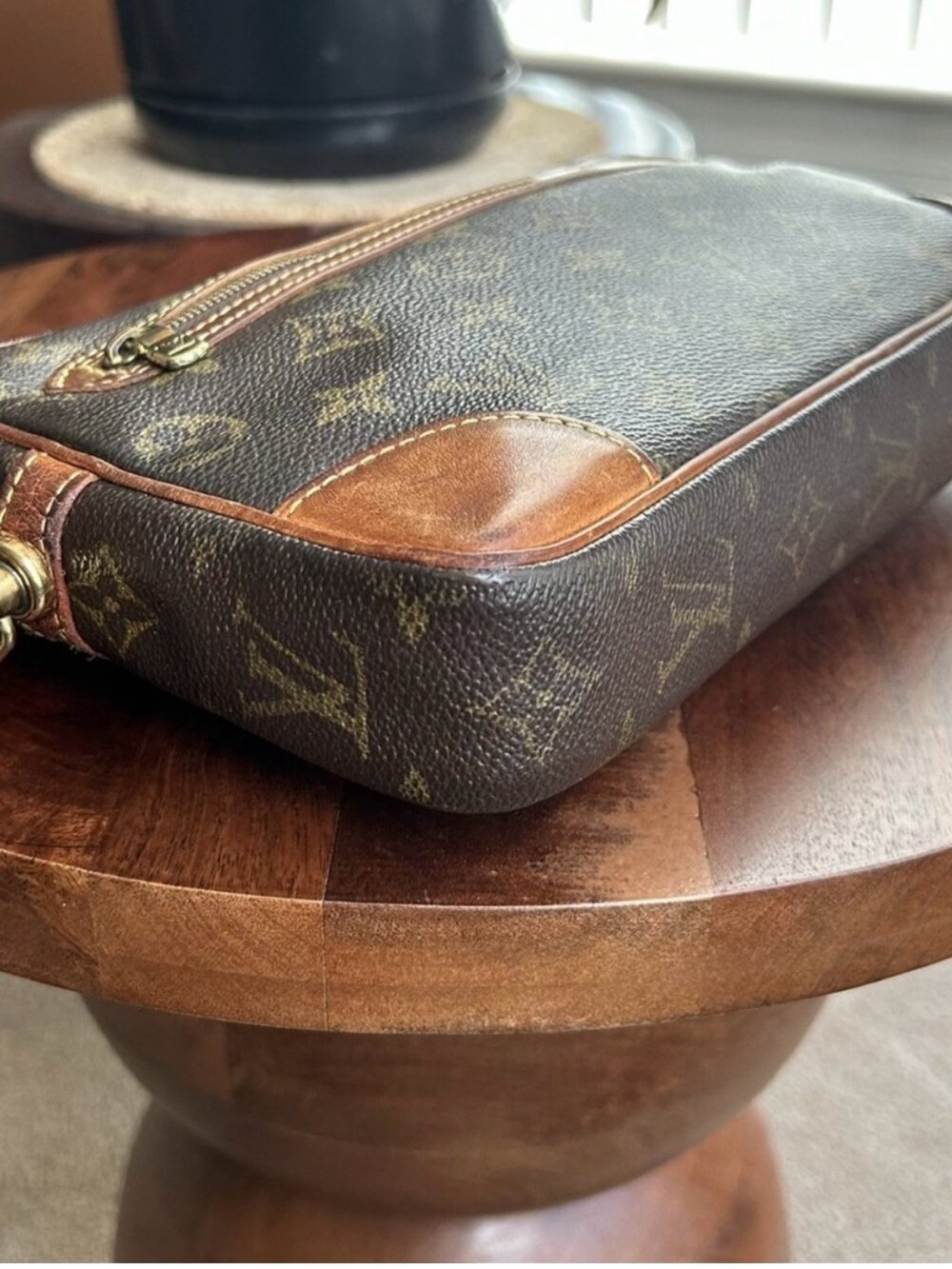 Louis Vuitton Monogram Marley Dragonne GM Wristlet/Clutch Bag - Picture 13 of 14